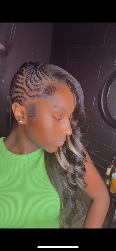 Cassie Braids With Weave at Boobabe Braidn Bar in Oxon Hill, MD