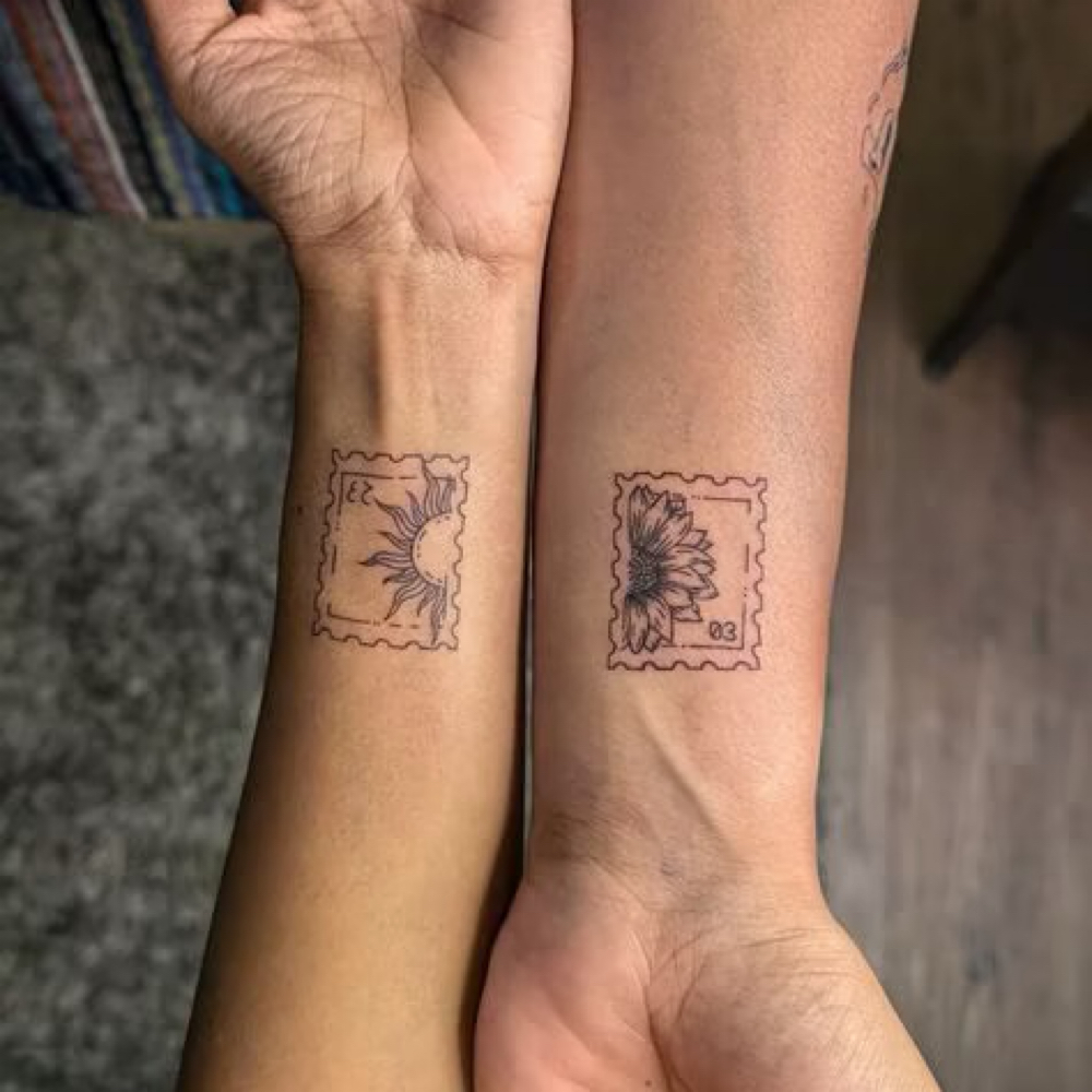 Matching Tat / Double Appointment at Lils Ink and Art in Gulfport, FL