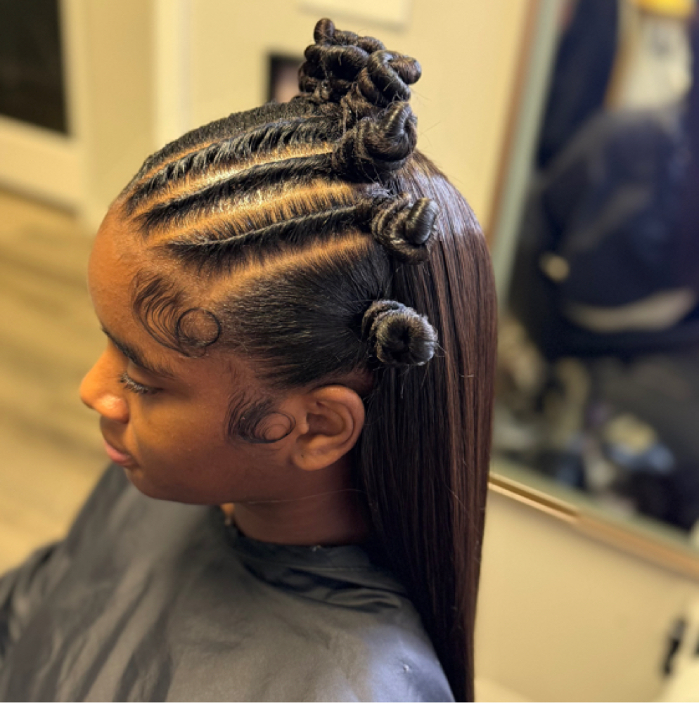 Half Up Half Down Quickweave at MsRuthStyles in Lawrenceville, GA