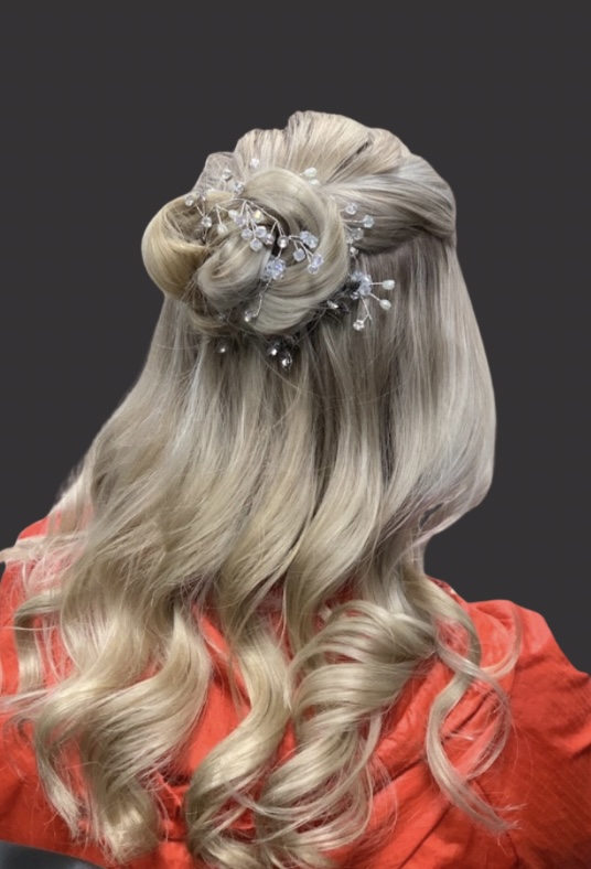 Hair Updo Styling