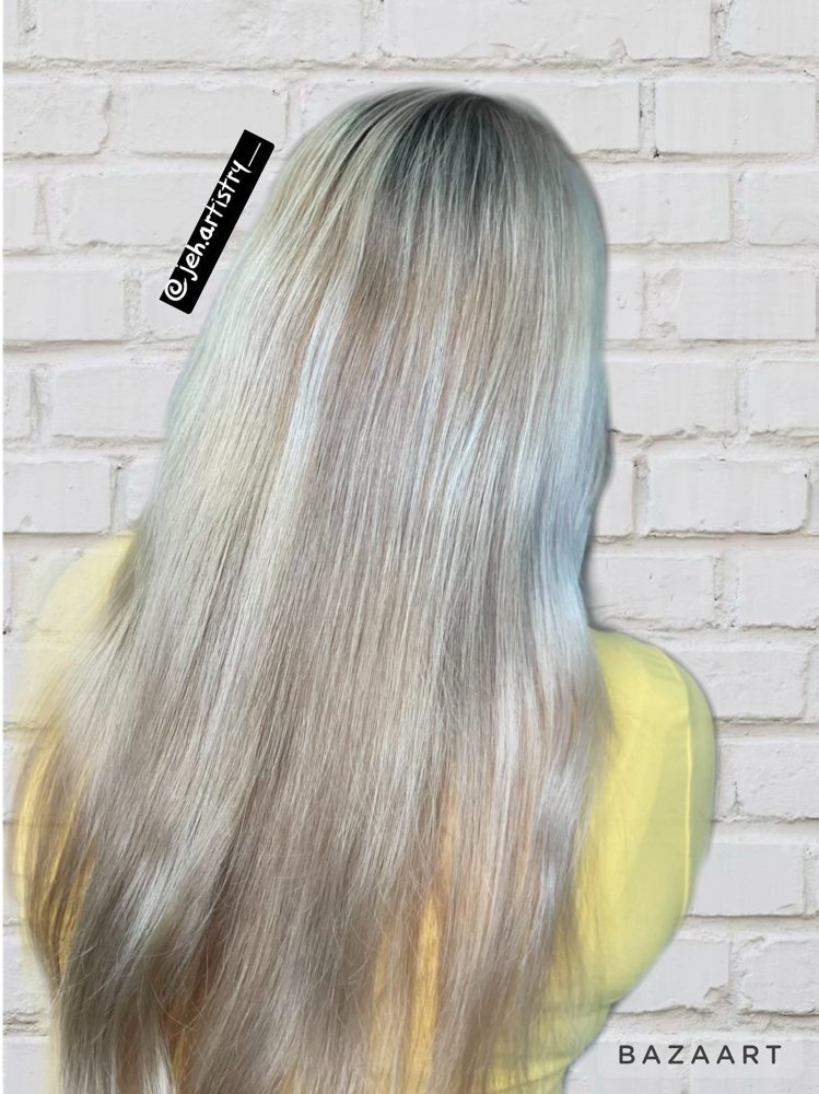 Full Highlight Toner , Cut , Style