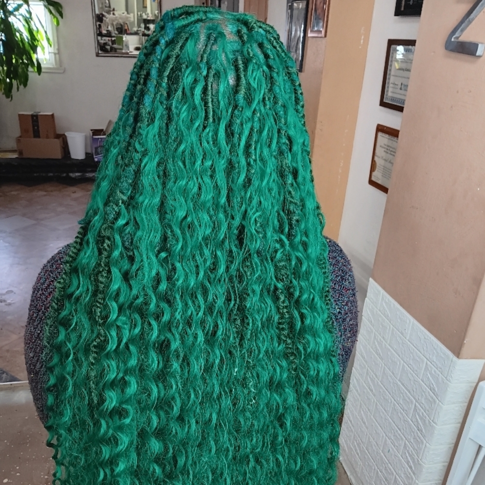 Boho Braids at Amazing Kinkz in Detroit, MI