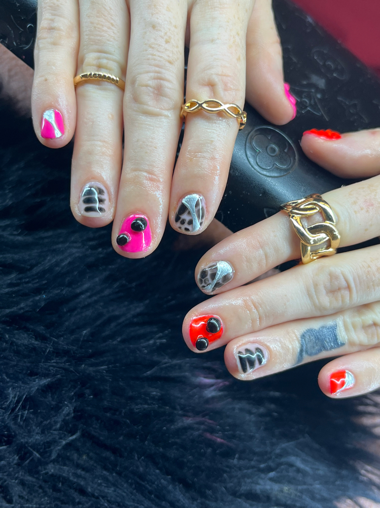 Freestyle Manicure at Nailsbysharane in Oklahoma City, OK