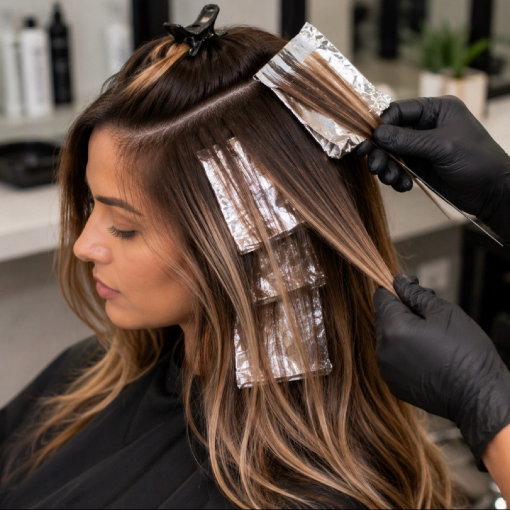 Partial Foils at La Belle Studio by Soraya in Woburn, MA