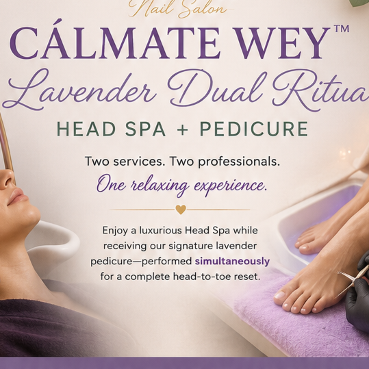Lavender Ritual | Head Spa + Pedi at Cataleya's Nail Salon and Boutique in Phoenix, AZ