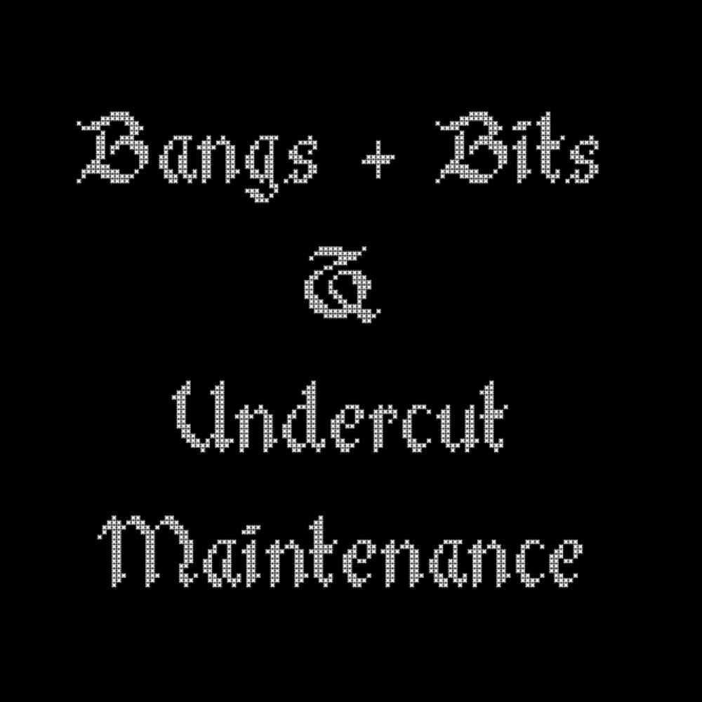 Bangs + Bits + Undercut Maintenance at Livi The Hair Witch in logan, UT
