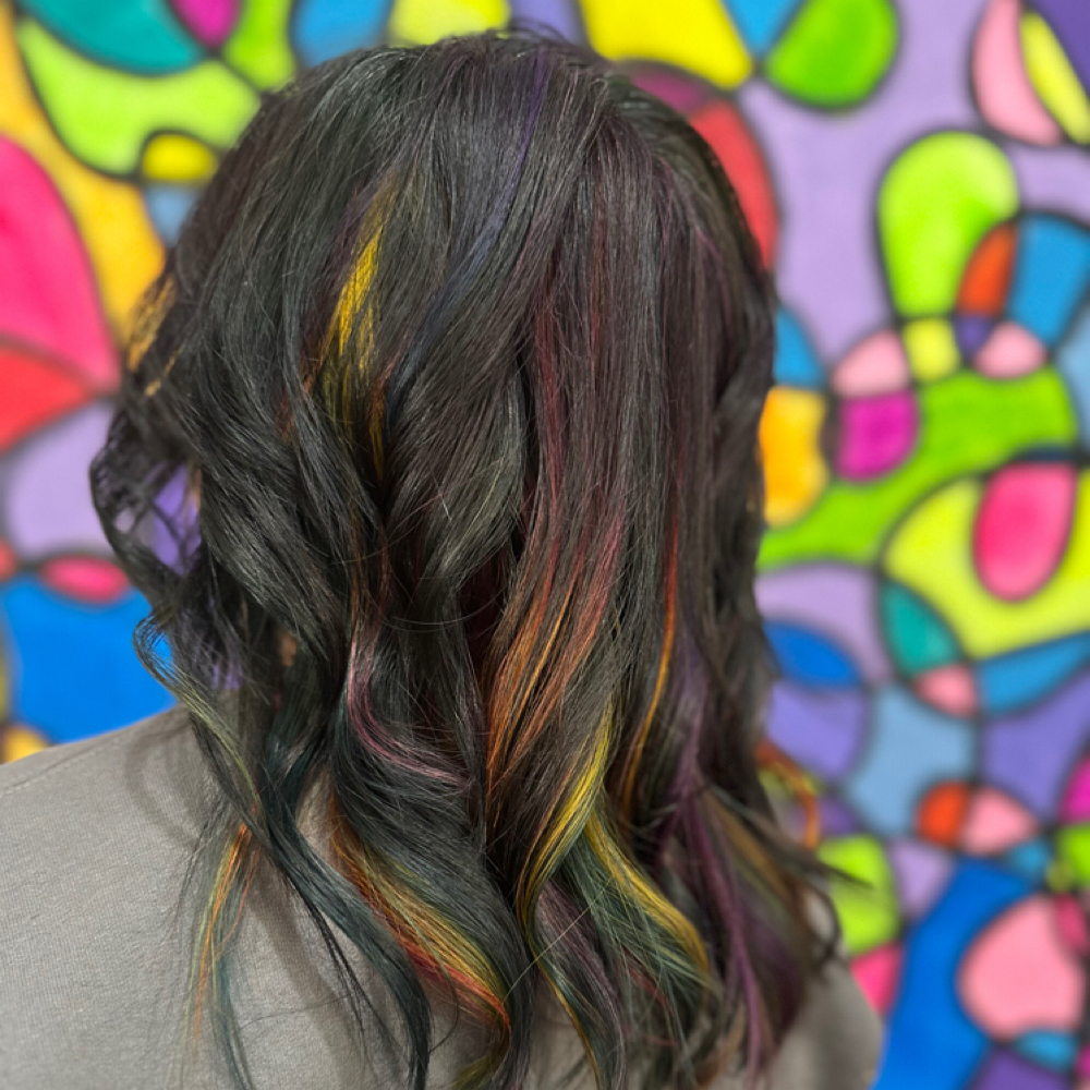 Wash And Style💆🏼‍♀️ at PUNKY JOLENE HAIR @ CUT N DYE SALON in St Louis, MO