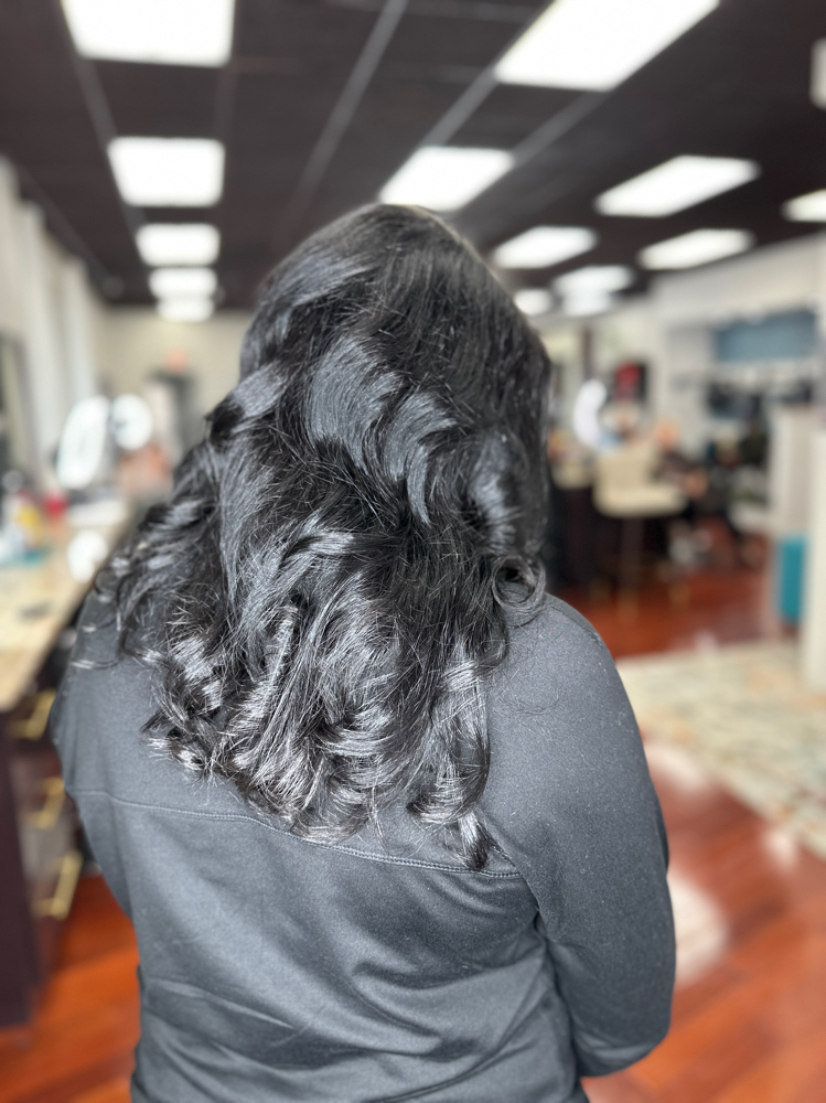 Semi color rinse/Style