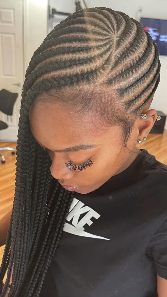 Lemonade Braids (Sm) Midback