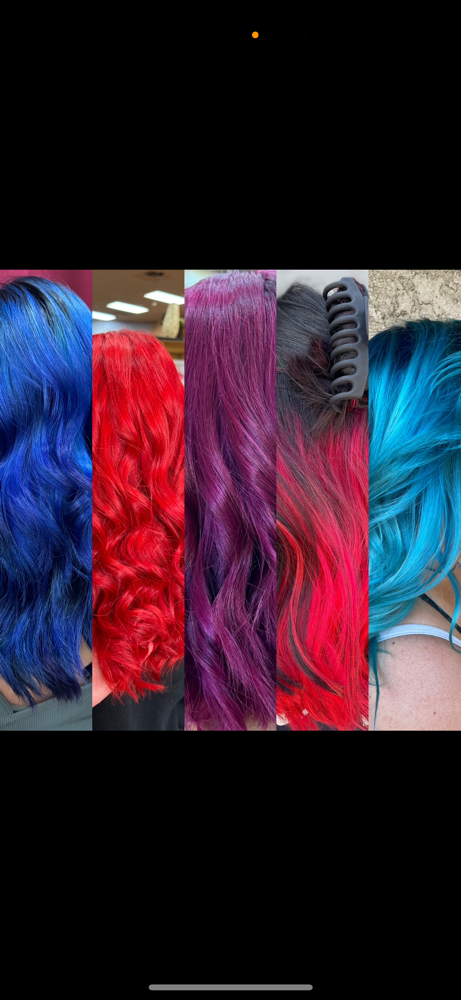 Vivid Hair Color at Lily Dean Hairstyling in Valencia, CA