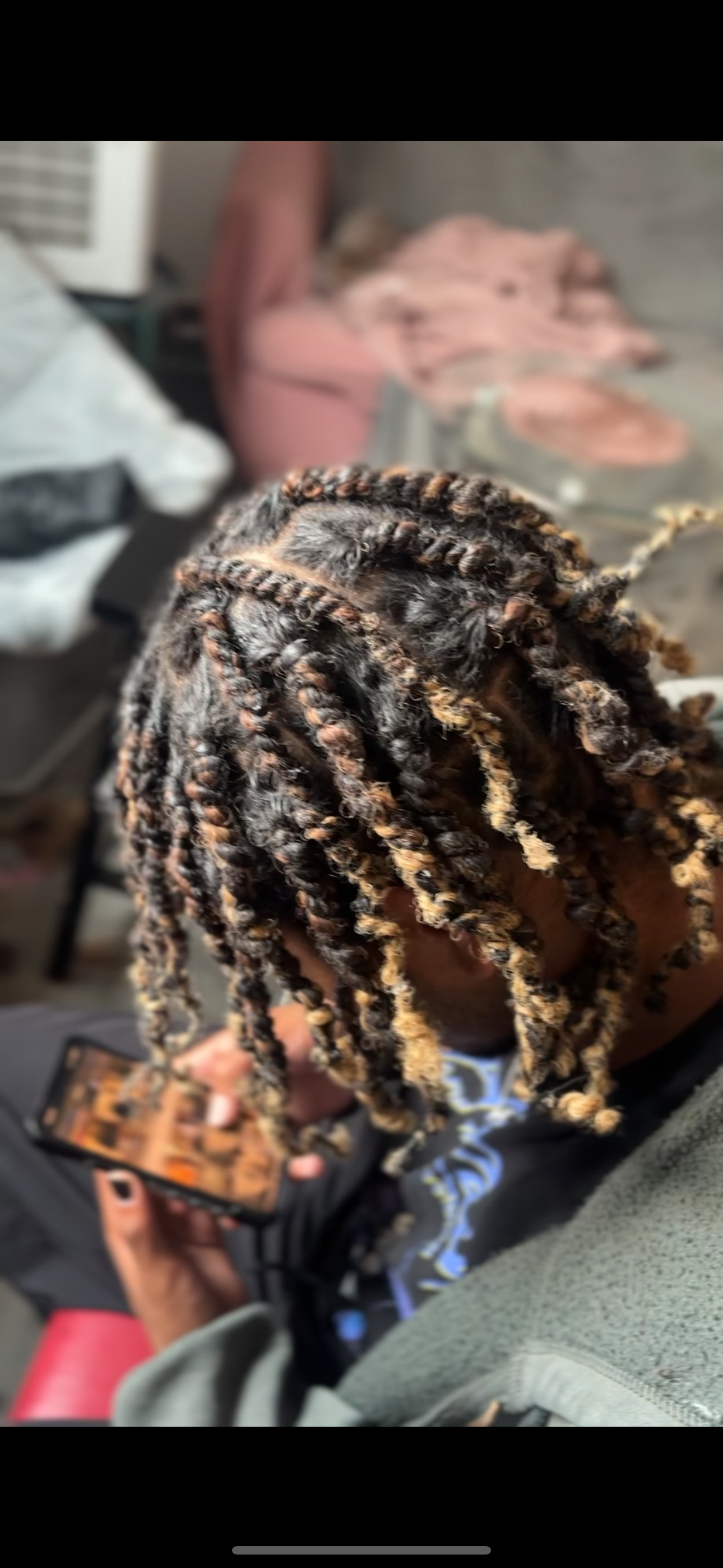 Twists W hair added at Hairbykenz406 in Missoula, MT