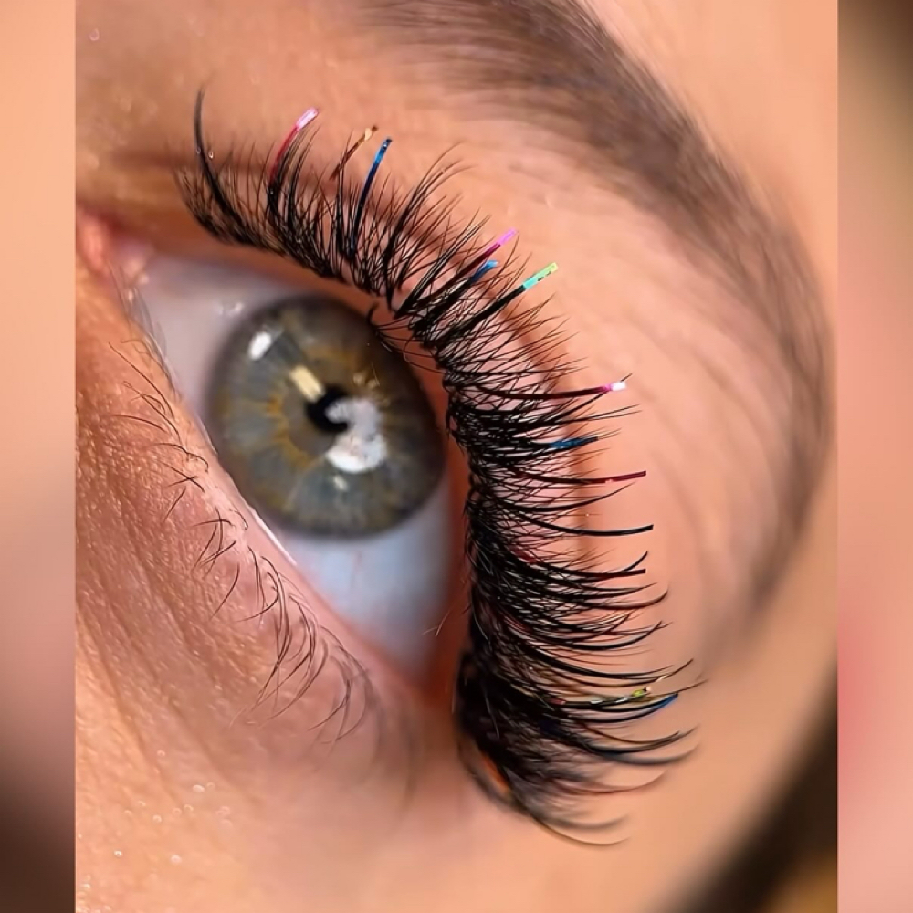 Tinsel Lashes at Lavish hair & Lash Studio in Hermon, ME