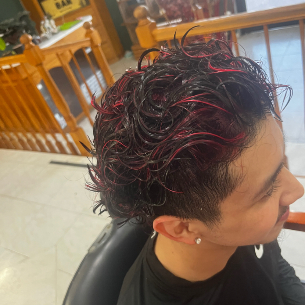 Male High Lights  Half Head at The Hair Bar 2 (HB2) in Weslaco, TX