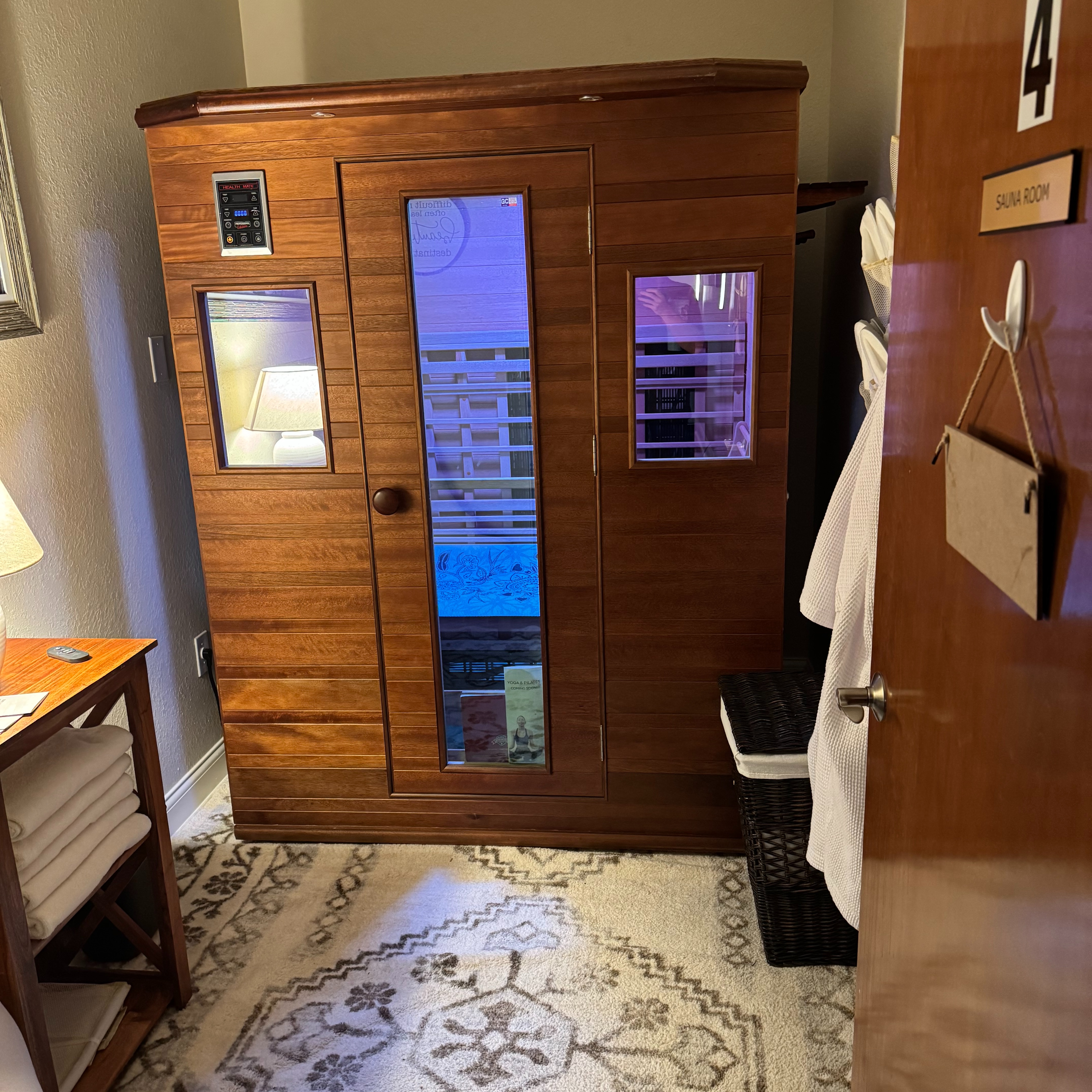 Infrared Sauna (Room #4) at Competitive Edge Massage and Wellness in Auburndale, FL