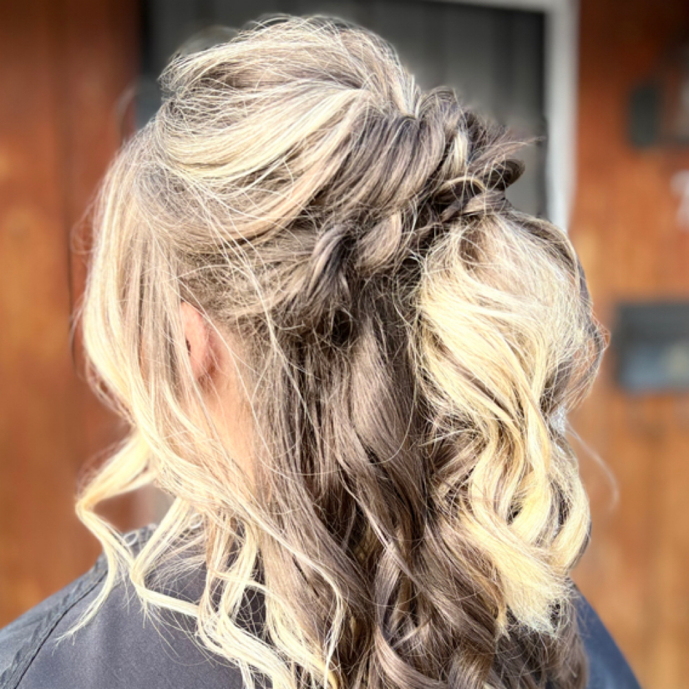Bridal Updo/Style at Monica Busch Beauty in Reno, NV