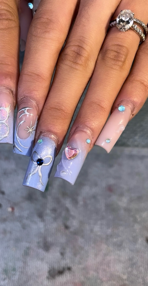 Medium Acrylic Fill In