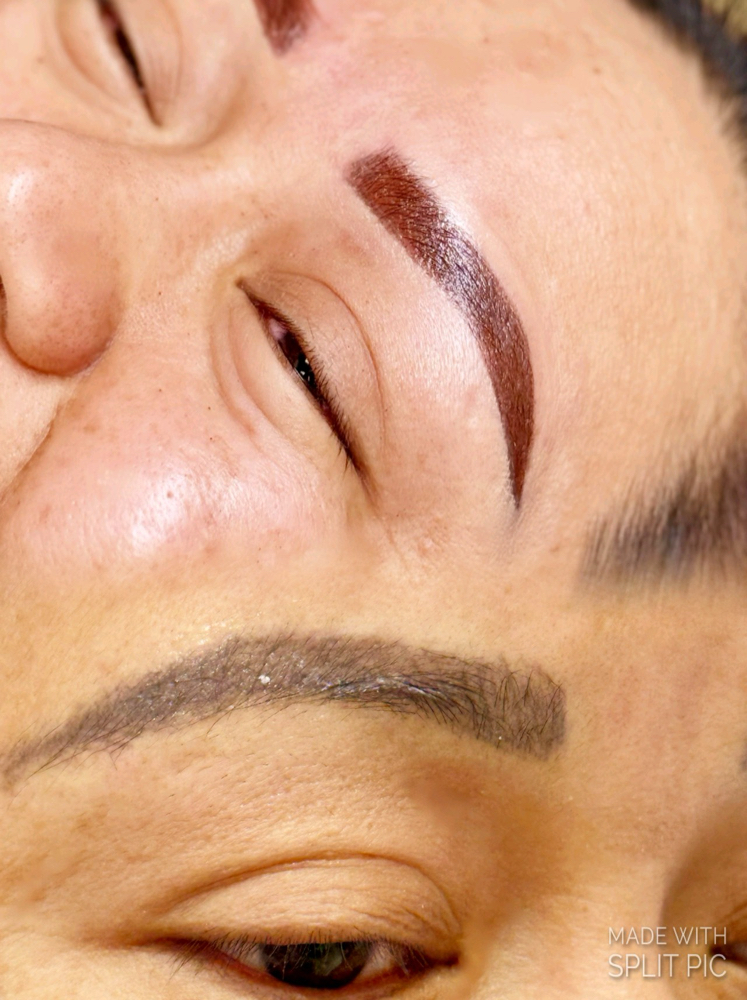 Powder Brow Correction
