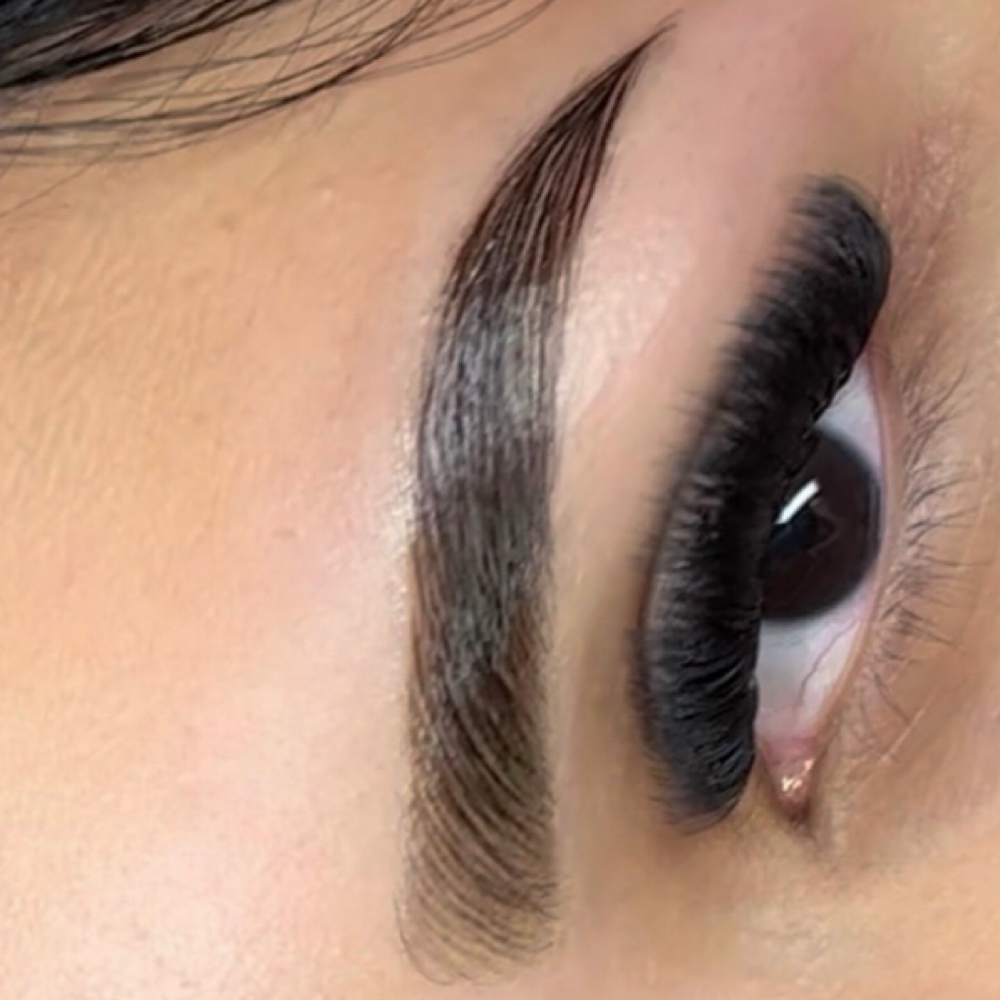 Brow Lamination & Tint at Lashes.by.kerly in Katy, TX