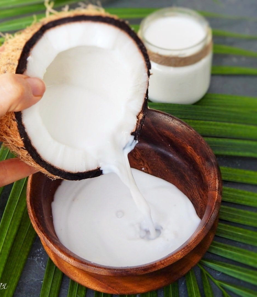 Coconut Milk Scalp Treatment