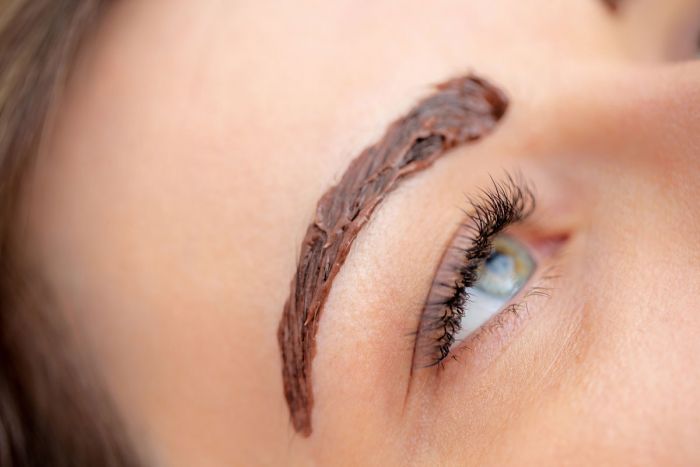 Brow Tint at Champagne Joy in Morris, IL