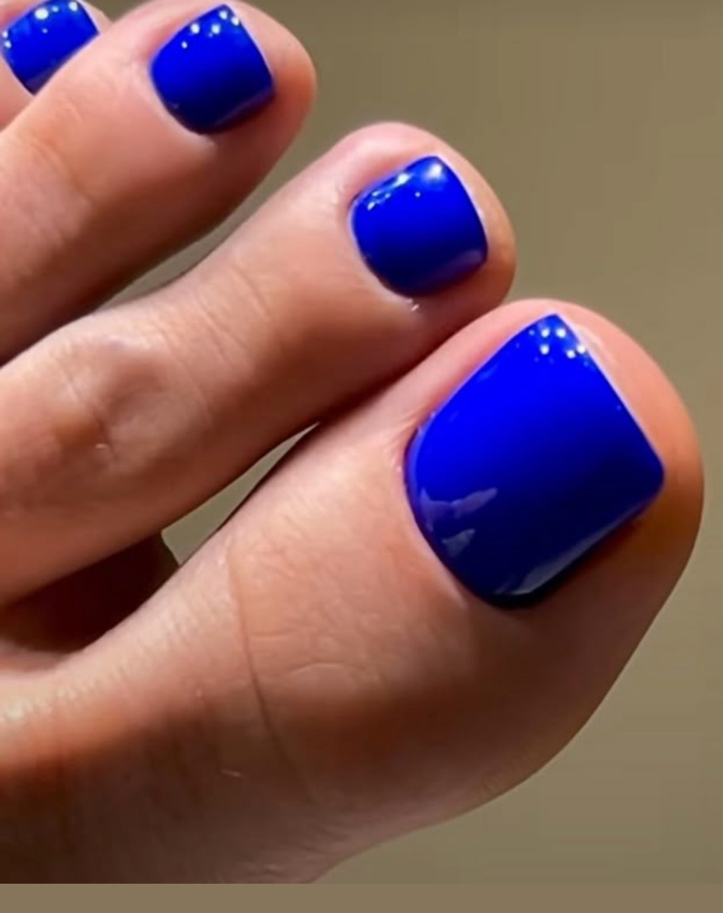 Gel Pedicure at Klawed by Krystal in Harrisburg, PA