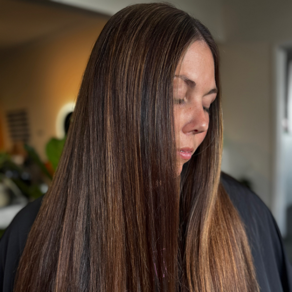 Gray Touch Up With Lowlights at Lauren Topp at L Cosmetics in Eddyville, KY