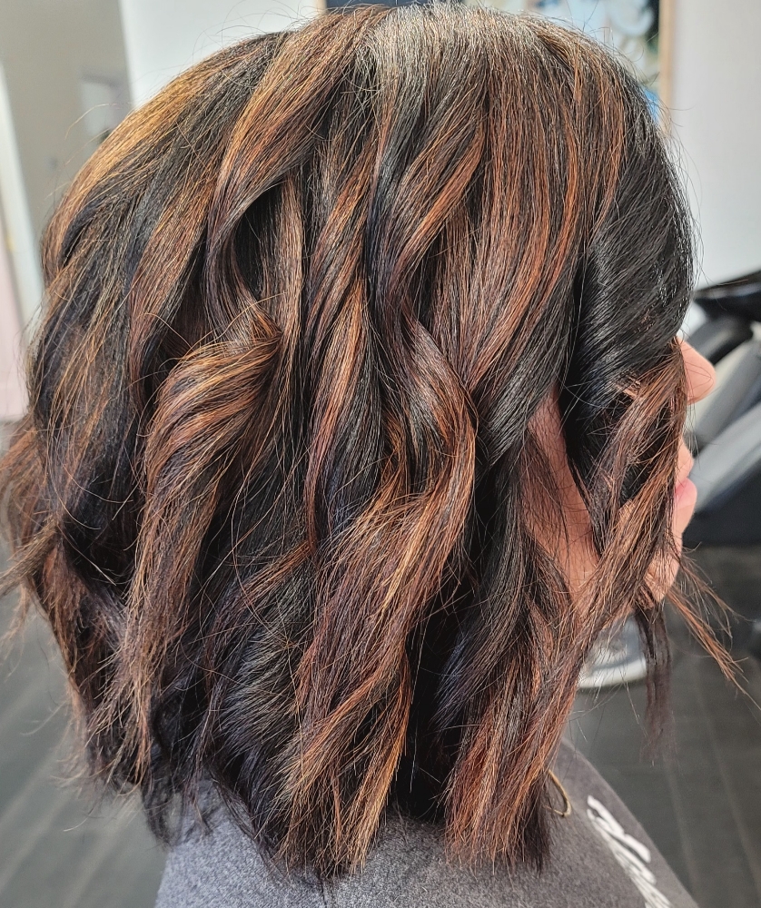 Gray Touch Up With Lowlights