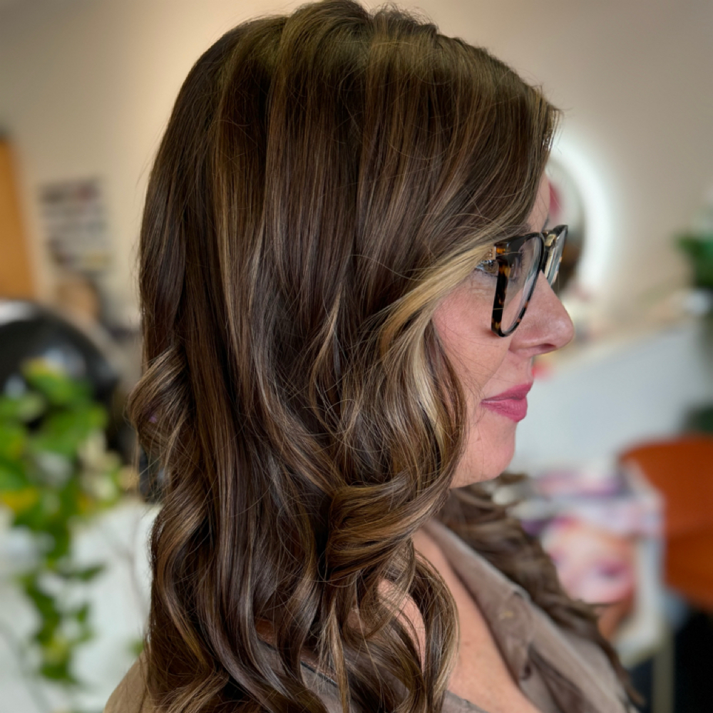 Gray Touch Up With Lowlights at Lauren Topp at L Cosmetics in Eddyville, KY
