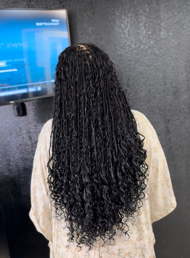 Small Boho knotless at HBL STUDIO in Vero Beach, FL