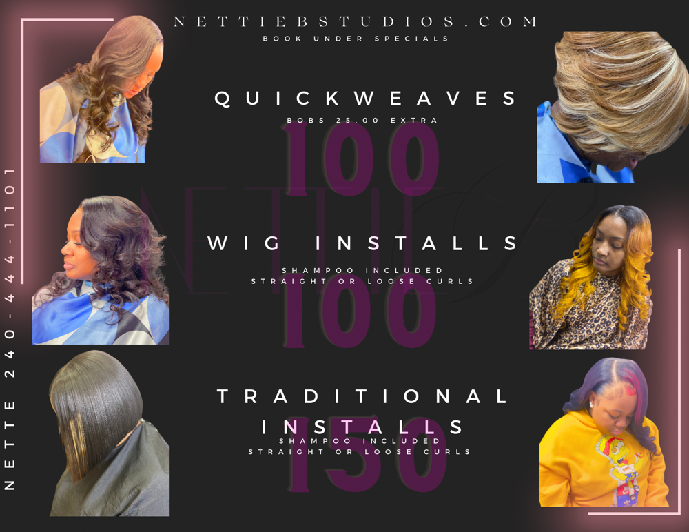 Wig Install(NEW CLIENTS)