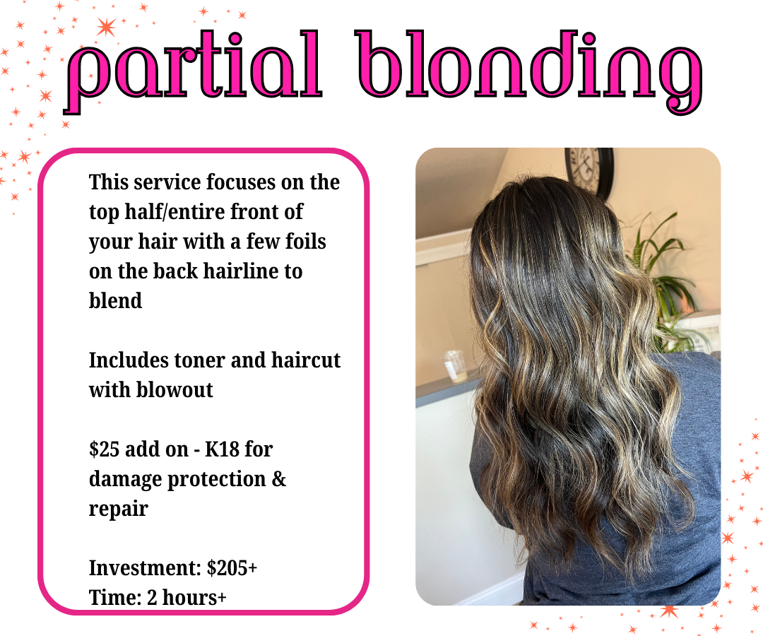 Partial Blonding at Hair Of Confidence in Somers, CT