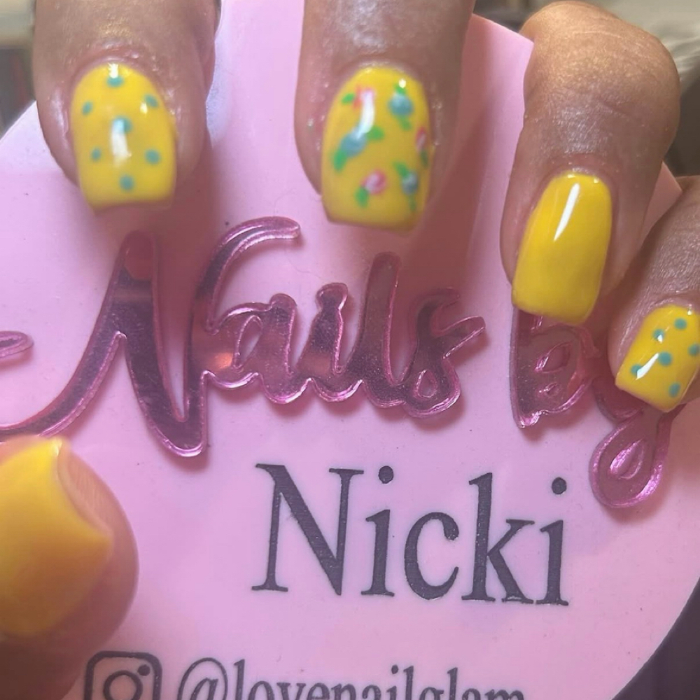 Structured Gel Mani at Nail Glam in Antelope, CA