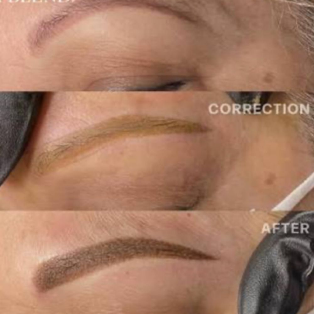 Color Correction at The Brow and Ink Atelier in Draper, UT