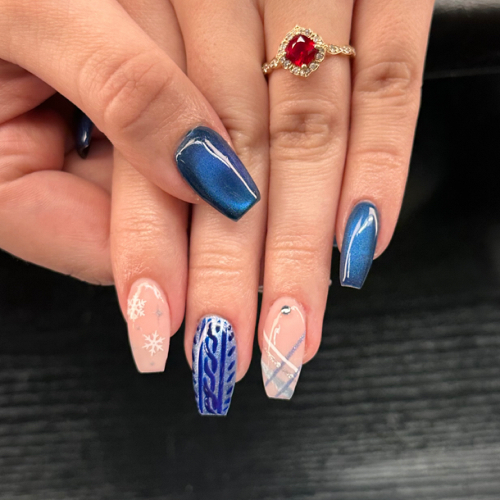 Gel-X Full Set at Vibe Salon in Reno, NV