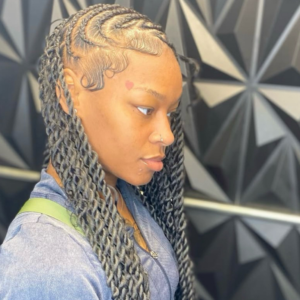 Fulani Twist at Zayziee Stylesss in Milwaukee, WI