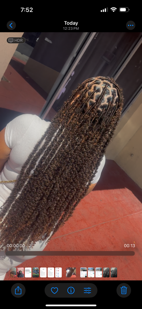 Medium/Large Rasta Locs (WL)