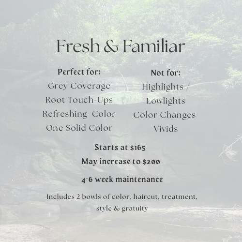 Fresh & Familiar