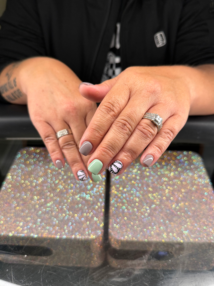 Acrylic Full Set Short Length