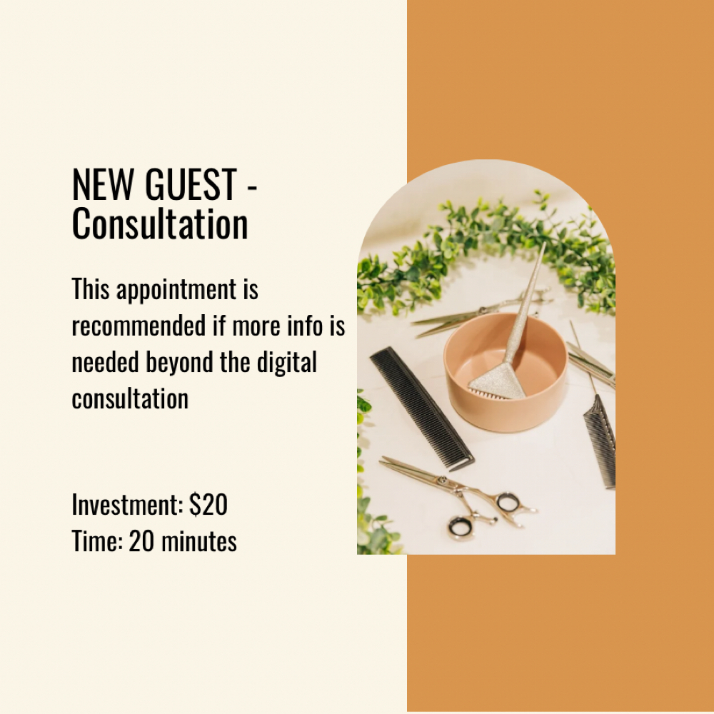 NEW GUEST - Consultation at Sunkissed Studio Salon in Palm Desert, CA