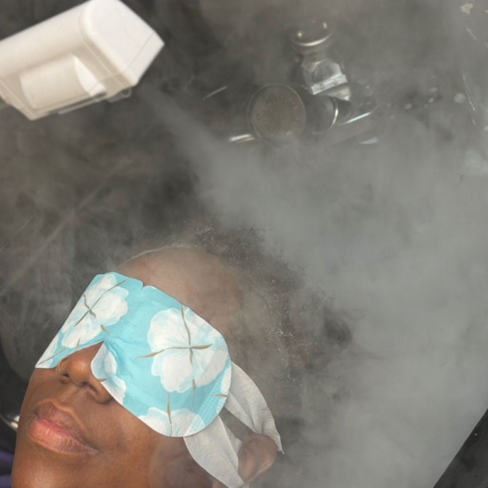 Deep Condition + Steam Treatment at Nene’s Natural Touch in Houston, TX