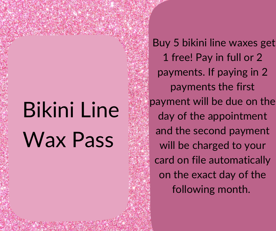 Bikini Line Wax Pass