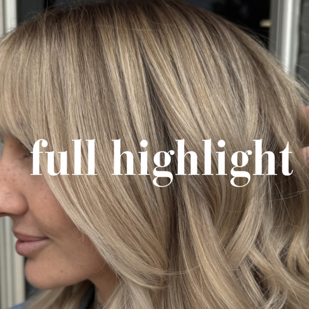 Full Highlight at cristencolorshair in Fort Worth, TX