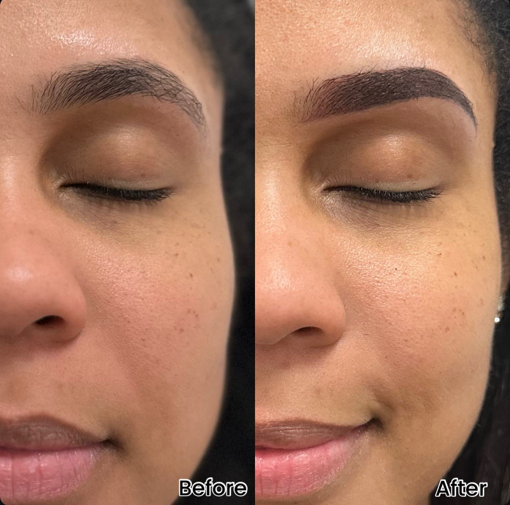 Ombre Powder Brows at Precisely Shaped in New York, NY