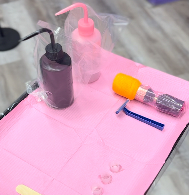 Consultation at Heavenly Loves Tattoos in Twentynine Palms, CA