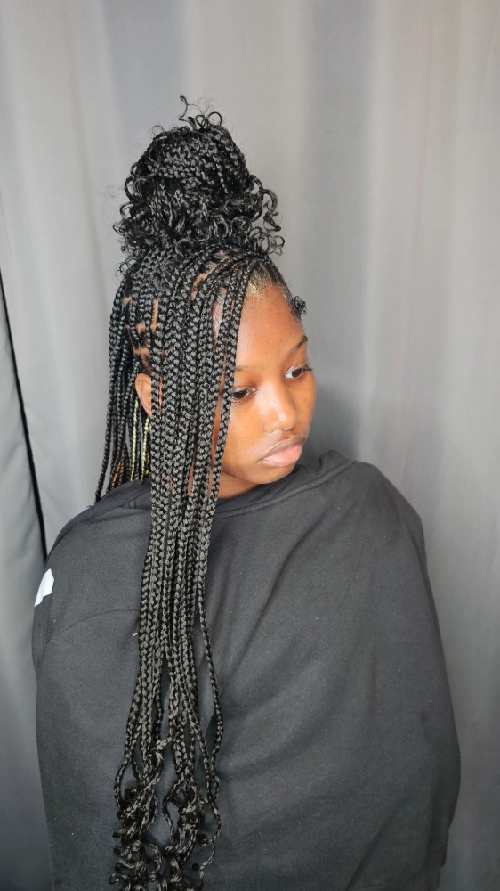 Smeduim Knotless Braids