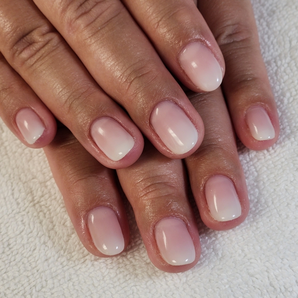 Acrylic (Baby Boomer/Ombre) FULL SET at Luxury Nails By Ruby in Redlands, CA