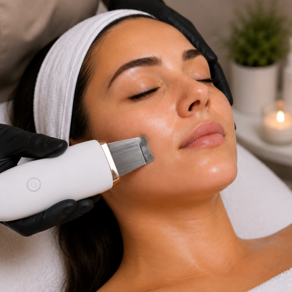 Ultrasonic Skin Scrubber at Jane Rozier Permanent Makeup & Esthetics in La Vista, NE