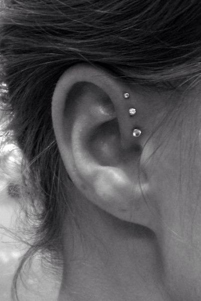 Triple Helix Piercings at Makenzie/Serpent & Sage in Watertown, NY