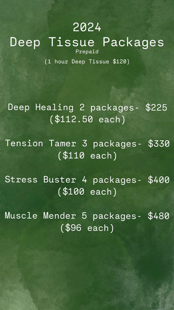 Deep Healing 2 Packages