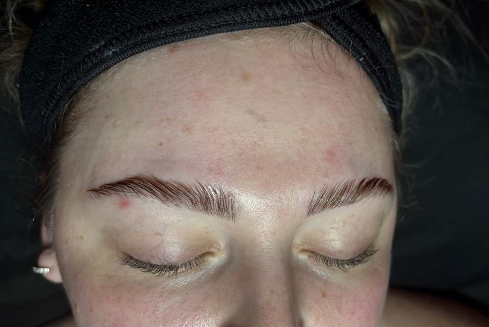 Brow Tint at Hair Headquarters in Harper, KS
